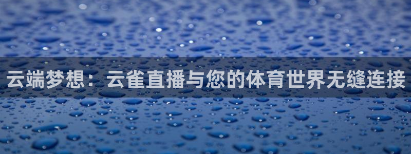 云端梦想：云雀直播与您的体育世界无缝连接