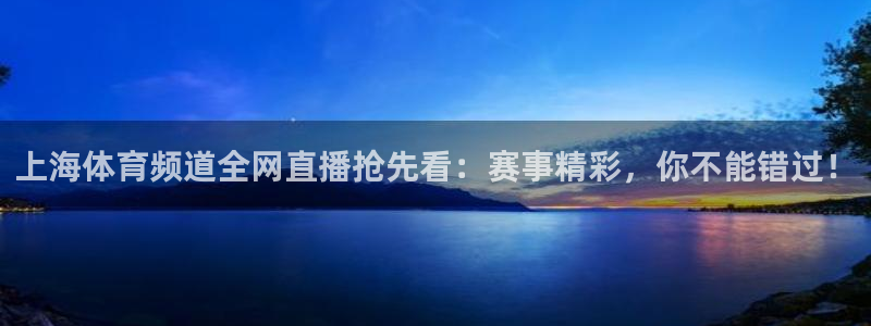上海体育频道全网直播抢先看：赛事精彩，你不能错过！